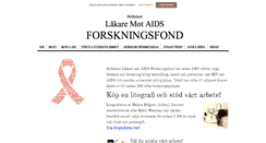 Desktop Screenshot of aidsfond.se